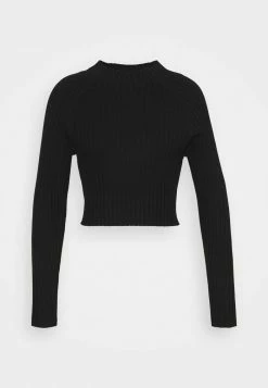 ONLY Petite ONLELLA CROPPED - Jumper - Black 12 ONLY Petite ONLELLA CROPPED - Jumper - Black -ONLY Petite store 5c0afc9a1f6f4454a15e57b78e4a89f7