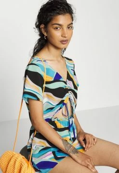 ONLY Petite ONLNOVA LUX ALBA - Shorts - Surf The Web/glowy -ONLY Petite store 5c1f69e65c4e4e88854ff93fea0a5964