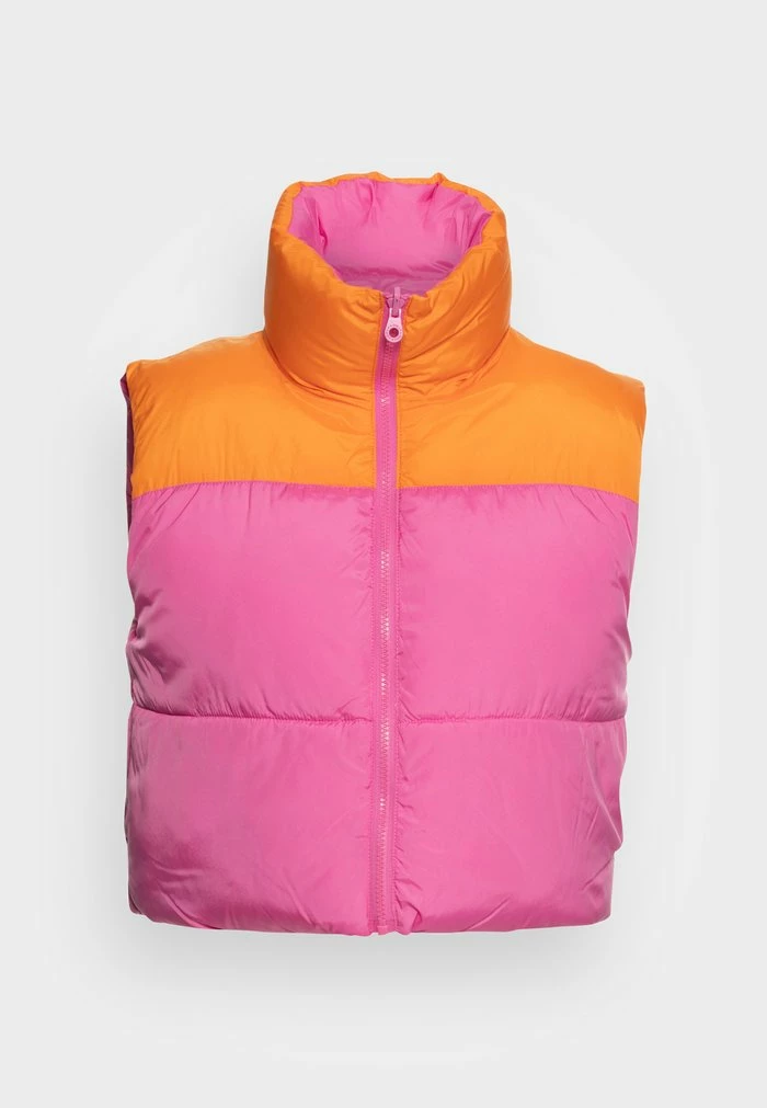 ONLY Petite ONLRICKY WAISTCOAT BLOK - Waistcoat - Persimmon Orange/strawberry Moon 3 ONLY Petite ONLRICKY WAISTCOAT BLOK - Waistcoat - Persimmon Orange/strawberry Moon