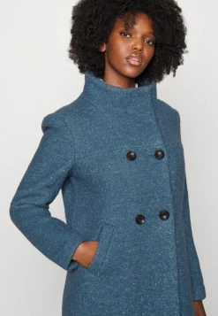 ONLY Petite ONLNEWSOPHIA COAT - Short Coat - Blue Mirage -ONLY Petite store 5cb2225b01614b42b0832a43b41de267