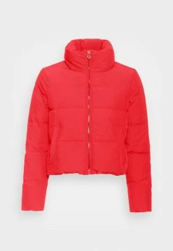 ONLY Petite ONLDOLLY SHORT PUFFER JACKET - Winter Jacket - Mars Red -ONLY Petite store 5d4fc4ae758549f4a0dced932f86822b
