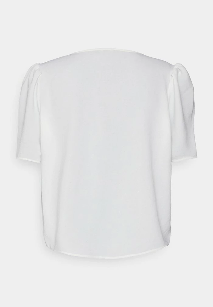 ONLY Petite ONLMETTE BUTTON KNOT TOP - Blouse - Cloud Dancer 4 ONLY Petite ONLMETTE BUTTON KNOT TOP - Blouse - Cloud Dancer - Image 2