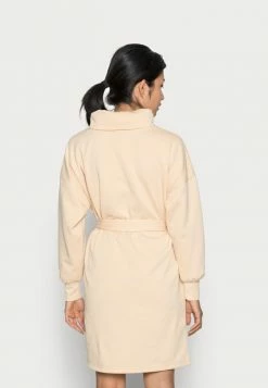 ONLY Petite ONLSWEET HIGHNECK DRESS - Day Dress - Beige -ONLY Petite store 5e415de1fe094e22b7279f6680be0028