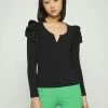 ONLY Petite ONLDREAM PUFF - Jumper - Black -ONLY Petite store 5e5a9db4c699433b90d6dd15685c9615