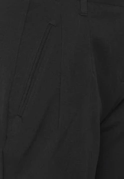 ONLY Petite ONLKATALINA STRAIGHT PANT - Trousers - Black -ONLY Petite store 5e7fc6ef8a6e4236b61269a566338f99