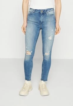 ONLY Petite ONLBLUSH - Jeans Skinny Fit - Medium Blue Denim