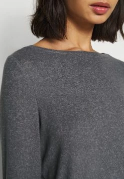 ONLY Petite ONLKALA BOAT NECK - Jumper - Medium Grey Melange -ONLY Petite store 5f6763d075f843f3aa7d096ab2236029