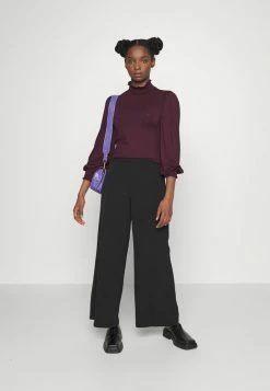 ONLY Petite ONLELVA SMOCK - Long Sleeved Top - Winetasting -ONLY Petite store 5ff6da5226794081bddf0df87623be91