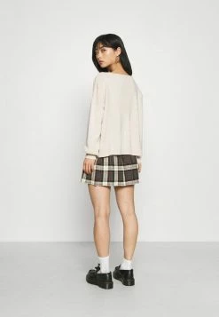 ONLY Petite ONLPOPTESSA BOATNECK - Jumper - Pumice Stone -ONLY Petite store 607b6607e5c145ae8fe256b8b9b33060