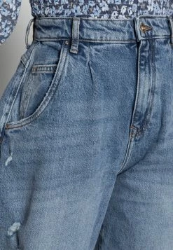 ONLY Petite ONLVERNA BALLOON - Relaxed Fit Jeans - Medium Blue Denim -ONLY Petite store 6143df21a9f94f56877811225baeb0df