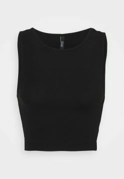 ONLY Petite ONLKENYA CROPPED 2 PACK - Top - Black/white -ONLY Petite store 619c3c9397a54e2fbc2465f1ae9f867d