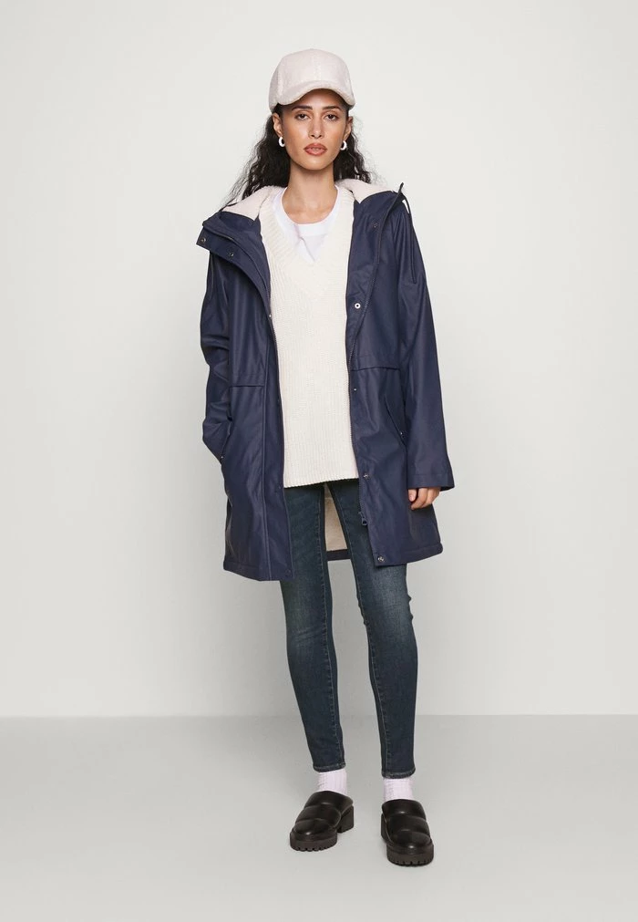 ONLY Petite ONLCORAL LIFE BOX - Jeans Skinny Fit - Dark Medium Blue Denim 6 ONLY Petite ONLCORAL LIFE BOX - Jeans Skinny Fit - Dark Medium Blue Denim - Image 4