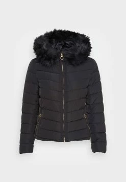 ONLY Petite ONLNEWELLAN QUILTED JACKET - Winter Jacket - Black -ONLY Petite store 626fb539dc694444850f3e1d2859cbd8