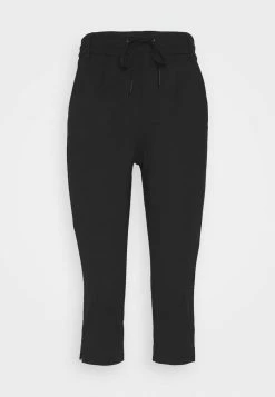 ONLY Petite ONLPOPTRASH EASY CAPRI PANT - Trousers - Black -ONLY Petite store 62dd96b833e84c70bc7e0b9c291a6c21