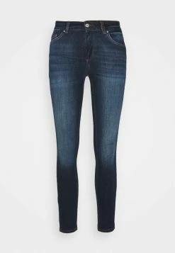ONLY Petite ONLBLUSH LIFE - Jeans Skinny Fit - Dark Blue Denim -ONLY Petite store 6300df70d8cc44bba18e0321efd131dd