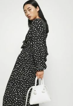 ONLY Petite ONLPELLA BUTTON SKIRT - A-line Skirt - Black -ONLY Petite store 65012a11eb174e9885380173c0981c48