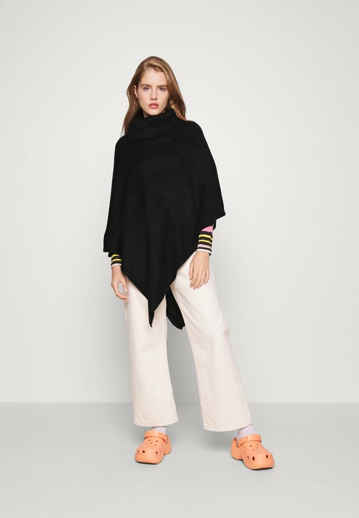 ONLY Petite ONLNICOYA PONCHO KNT PTT - Blazer - Black 3 ONLY Petite ONLNICOYA PONCHO KNT PTT - Blazer - Black