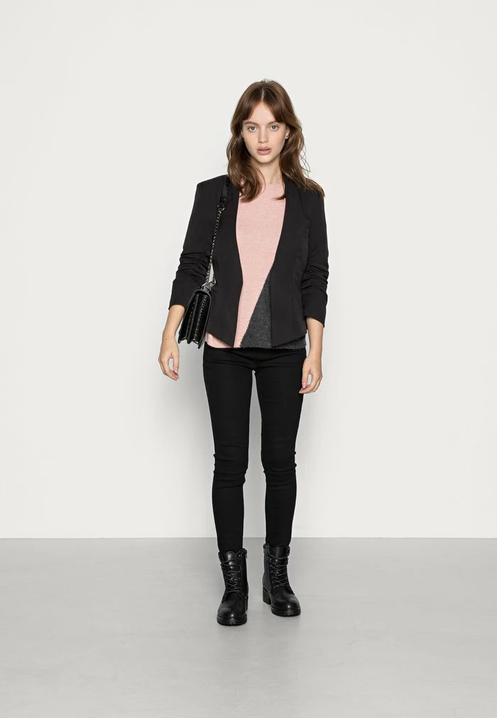 ONLY Petite ONLSILJA BLOCK - Jumper - Rose Smoke 4 ONLY Petite ONLSILJA BLOCK - Jumper - Rose Smoke - Image 2