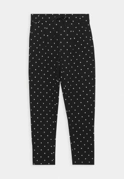 ONLY Petite ONLPOPTRASH EASY DOT PANT - Trousers - Black -ONLY Petite store 65a6374f2fcc48ec9a1a5c5f4b3da45d