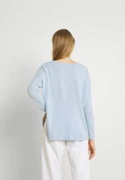 ONLY Petite ONLAMALIA V NECK - Jumper - Cashmere Blue -ONLY Petite store 664980a20e46438e87ea885242042499