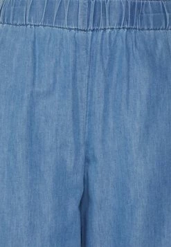 ONLY Petite ONLBEA CALY LIFE ELASTIC WIDE - Trousers - Medium Blue Denim -ONLY Petite store 667dc11942144606a50f2d4b17df862d