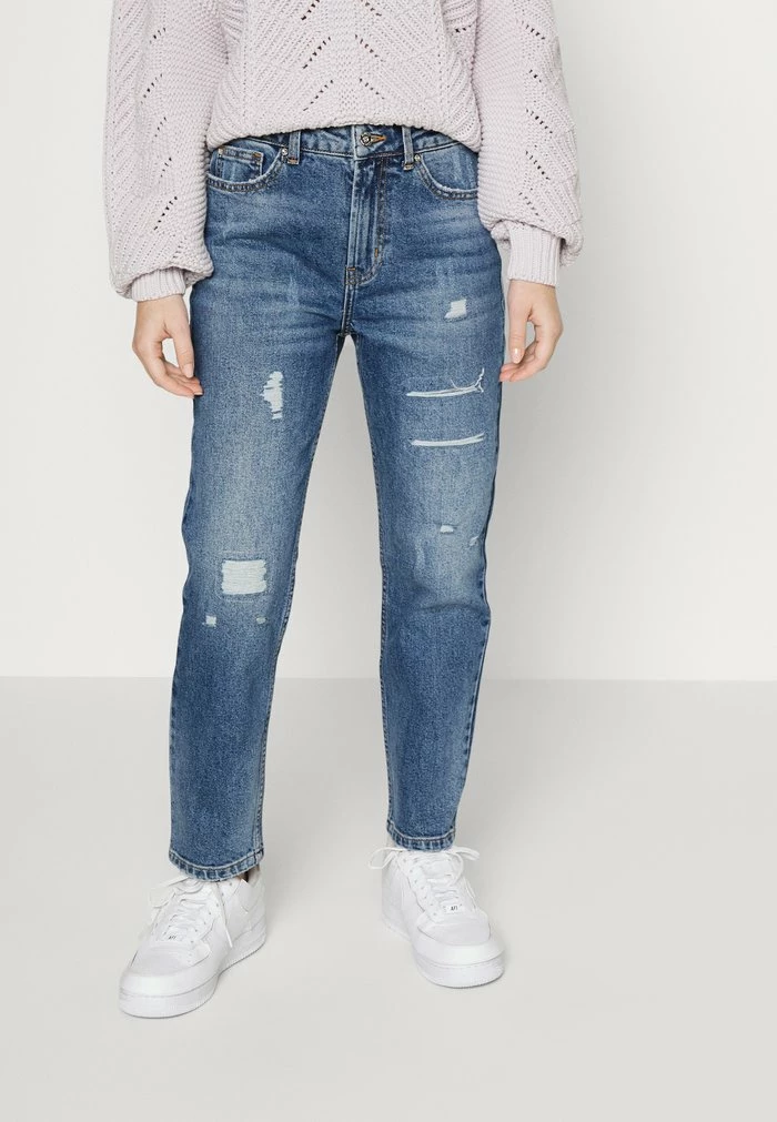 ONLY Petite ONLEMILY DEST - Relaxed Fit Jeans - Dark Medium Blue Denim 3 ONLY Petite ONLEMILY DEST - Relaxed Fit Jeans - Dark Medium Blue Denim