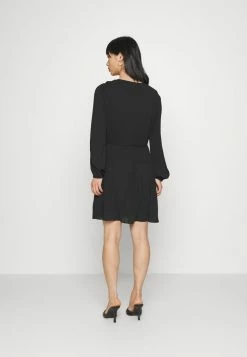 ONLY Petite ONLPETUNIA DRESS - Day Dress - Black -ONLY Petite store 67221f1434f4460a86b5e5666475804a