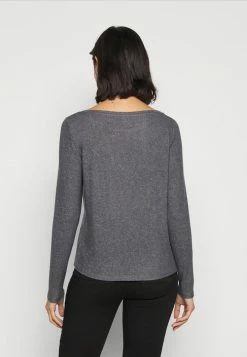 ONLY Petite ONLKALA BOAT NECK - Jumper - Medium Grey Melange -ONLY Petite store 67ffe880f1224015b39ac7ed6d70a4bf