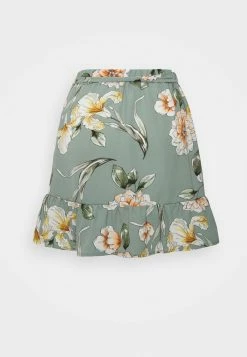 ONLY Petite ONLNOVA LUX MERLE SKIRT - Wrap Skirt - Chinois Green Soft -ONLY Petite store 68db8e305b2c4a9fbac4a156eca2e7c8