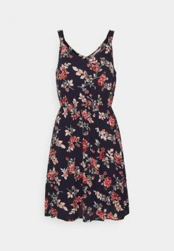 ONLY Petite ONLKARMEN SHORT DRESS - Day Dress - Night Sky -ONLY Petite store 69685c431fe74dc3b5cf86559cfb2ba2