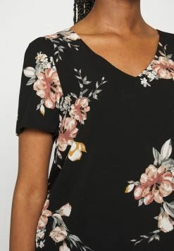 ONLY Petite ONLNOVA LARA - Blouse - Black -ONLY Petite store 6a16a6bd82c447e6bebadfc3d6be229c