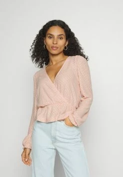 ONLY Petite ONLSTEFFIE V NECK - Jumper - Rose Smoke