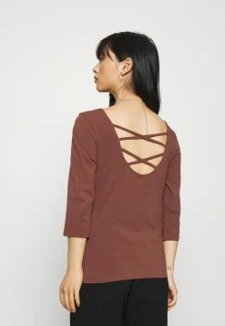 ONLY Petite ONLLIVE LOVE - Long Sleeved Top - Red -ONLY Petite store 6af098b4511a4229b9f55f819b000efd