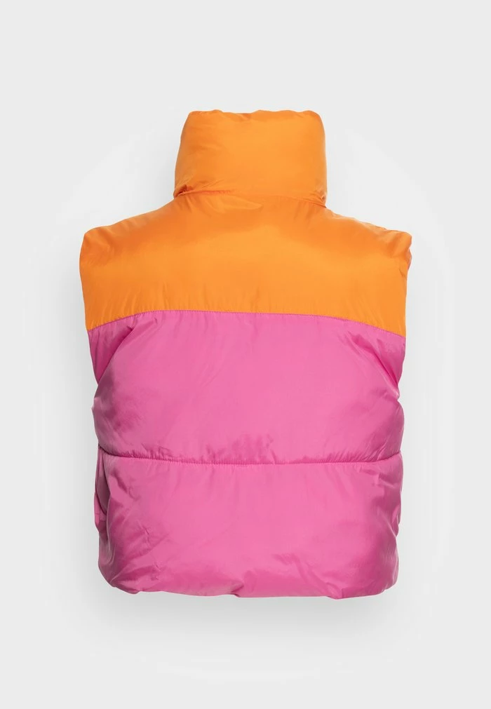ONLY Petite ONLRICKY WAISTCOAT BLOK - Waistcoat - Persimmon Orange/strawberry Moon 4 ONLY Petite ONLRICKY WAISTCOAT BLOK - Waistcoat - Persimmon Orange/strawberry Moon - Image 2