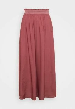 ONLY Petite ONLVENEDIG PAPERBAG LONGSKIRT - Maxi Skirt - Rose Brown