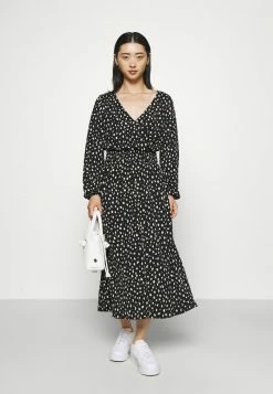 ONLY Petite ONLPELLA BUTTON SKIRT - A-line Skirt - Black -ONLY Petite store 6dc73cd3863d4656abdf7d6440c32ad7