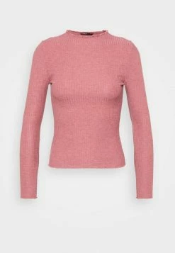 ONLY Petite ONLEMMA HIGH NECK - Long Sleeved Top - Apple Butter