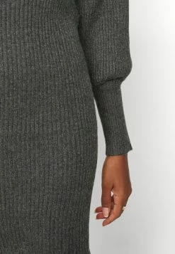 ONLY Petite ONLKATIA DRESS - Jumper Dress - Dark Grey Melange -ONLY Petite store 6e69c7c45056427ea03a7c5307067b59