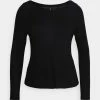 ONLY Petite ONLKALA BOAT NECK - Jumper - Black -ONLY Petite store 6f87f4d10aea4791aeccf34a606d7072