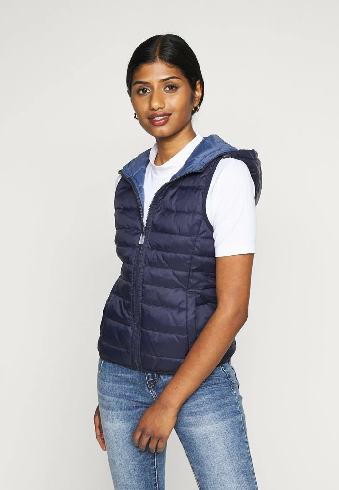 ONLY Petite ONLTAHOE HOOD JACKET - Waistcoat - Night Sky 3 ONLY Petite ONLTAHOE HOOD JACKET - Waistcoat - Night Sky