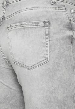 ONLY Petite ONLBLUSH LIFE MID RAW - Jeans Skinny Fit - Grey Denim -ONLY Petite store 7101a3a152064635a36a3cd0c6e14730