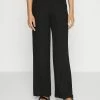 ONLY Petite ONLEMMA WIDE PANT - Trousers - Black