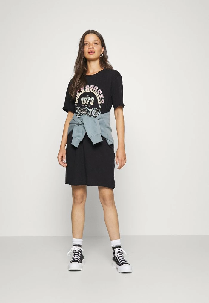 ONLY Petite ONLLUCY REBEL DRESS - Day Dress - Black 4 ONLY Petite ONLLUCY REBEL DRESS - Day Dress - Black - Image 2