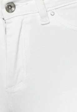 ONLY Petite ONLBLUSH LIFE MID RAW - Jeans Skinny Fit - White -ONLY Petite store 72c6c0c664e147039c3625108ce77381