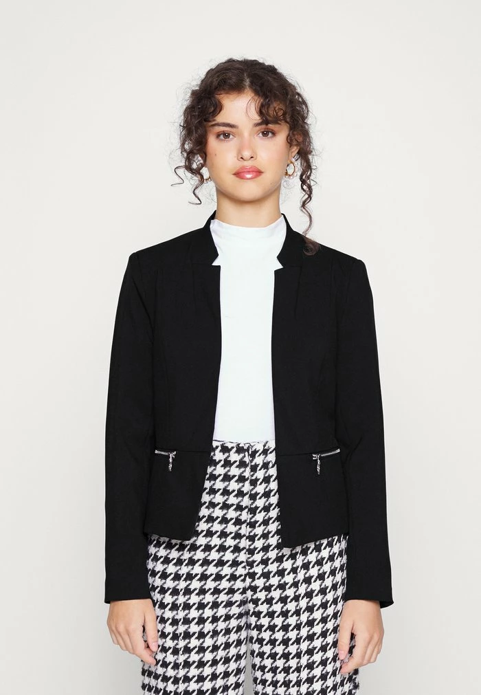 ONLY Petite ONLMADDY KOMA SHORT ZIP - Blazer - Black 3 ONLY Petite ONLMADDY KOMA SHORT ZIP - Blazer - Black