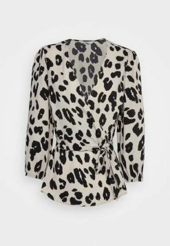 ONLY Petite ONLJULIA LIFE WRAP - Blouse - Black