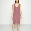 ONLY Petite ONLNELLA BODYCON DRESS - Jersey Dress - Rose Brown -ONLY Petite store 753fb1d73e63467c9e49682a66a8fe00