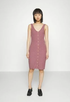 ONLY Petite ONLNELLA BODYCON DRESS - Jersey Dress - Rose Brown