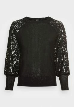 ONLY Petite ONLFLORA - Jumper - Black -ONLY Petite store 75768be4900a4216b43b5bdfce960b6f