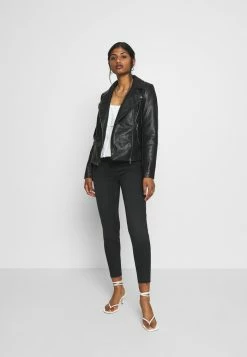 Alternative view of ONLY Petite ONLMELISA BIKER - Faux Leather Jacket - Black